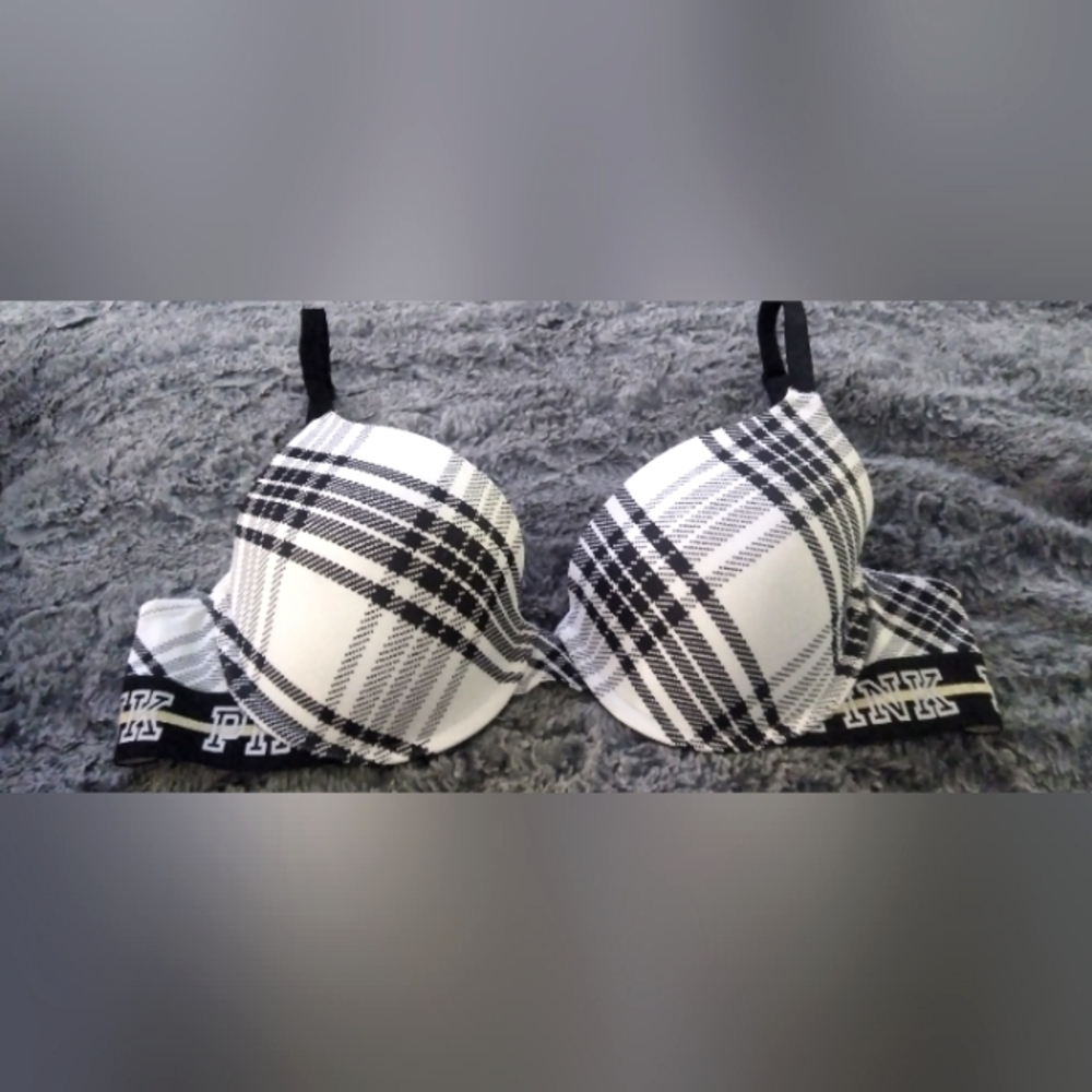 Pink Victoria secret bra